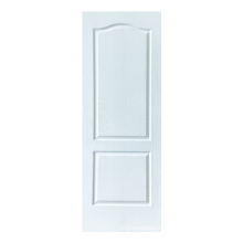 GO-K10 white primer wood grain door leaf mdf frameless office wood doors solid core wood door